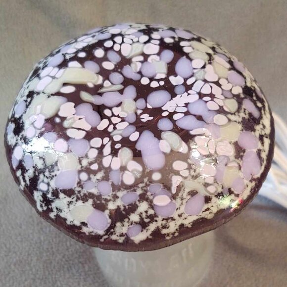 NEW Hand Crafted Handmade Upcycled Glass Bottle Mushroom Light - Picture 10 of 16